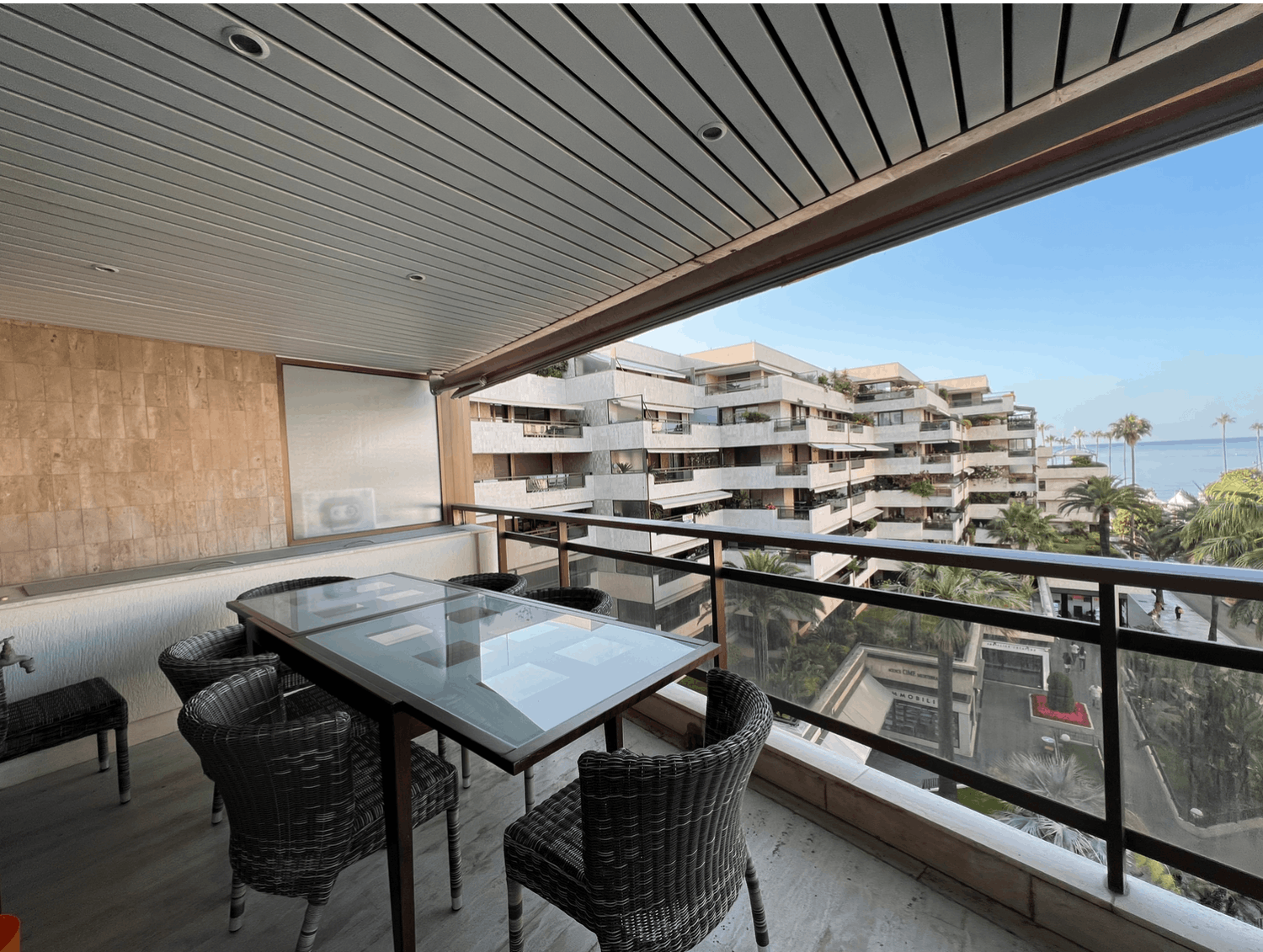 Appartement avec vue sur la mer au Gray d'Albion Cannes pour les événements de la Boutique