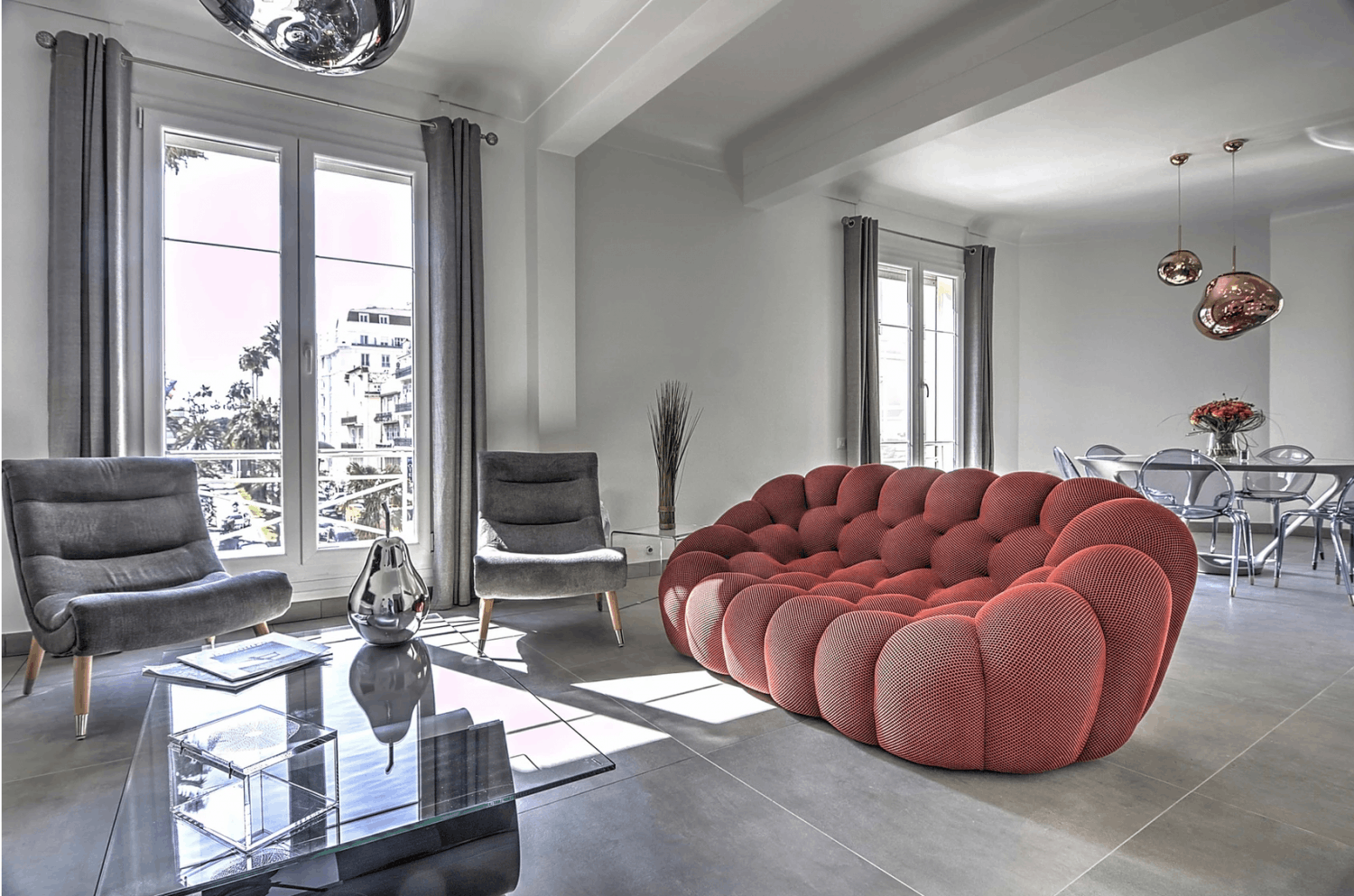 4-Bedroom Cannes Apartment – Event Space for Parties & Dinners

