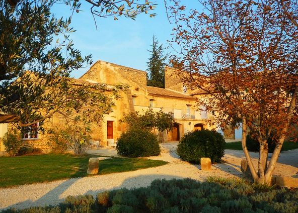 Provençal estate, large garden, vineyards, olive trees