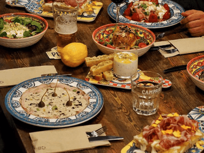 Italian restaurant near Garibaldi & Place du Pin