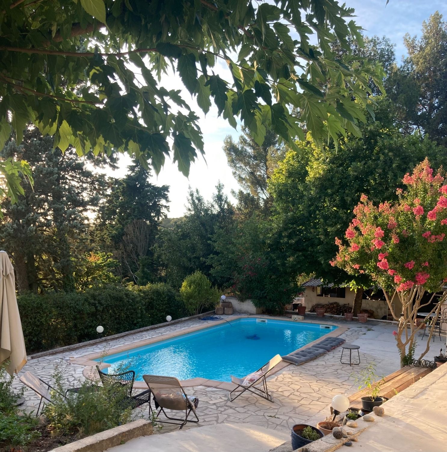 Villa with swimming pool and panoramic view terrace