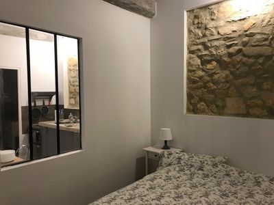 Vineyard Venue in Gard Rhodanien with UNESCO World Heritage View