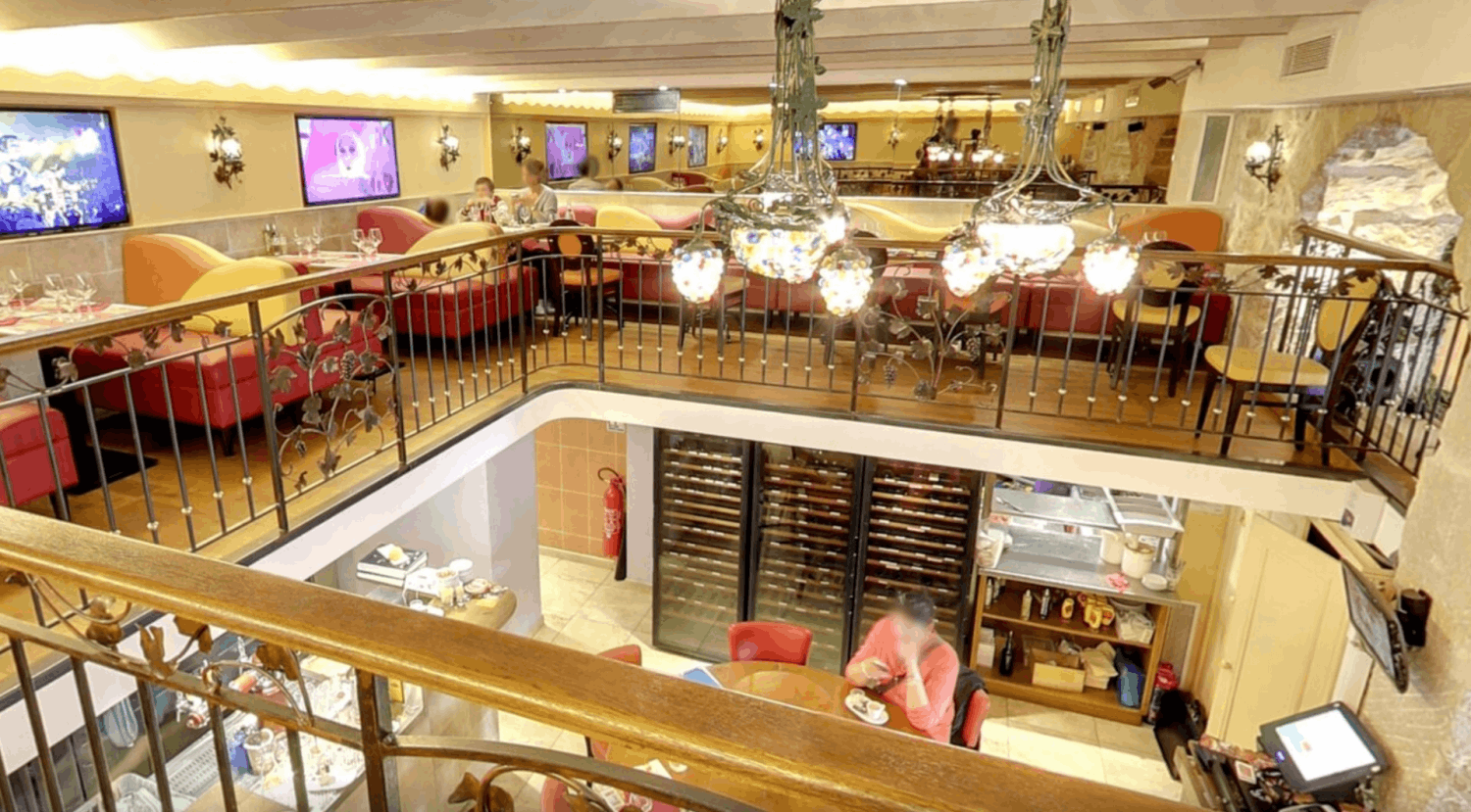 Restaurant with Mediterranean specialties