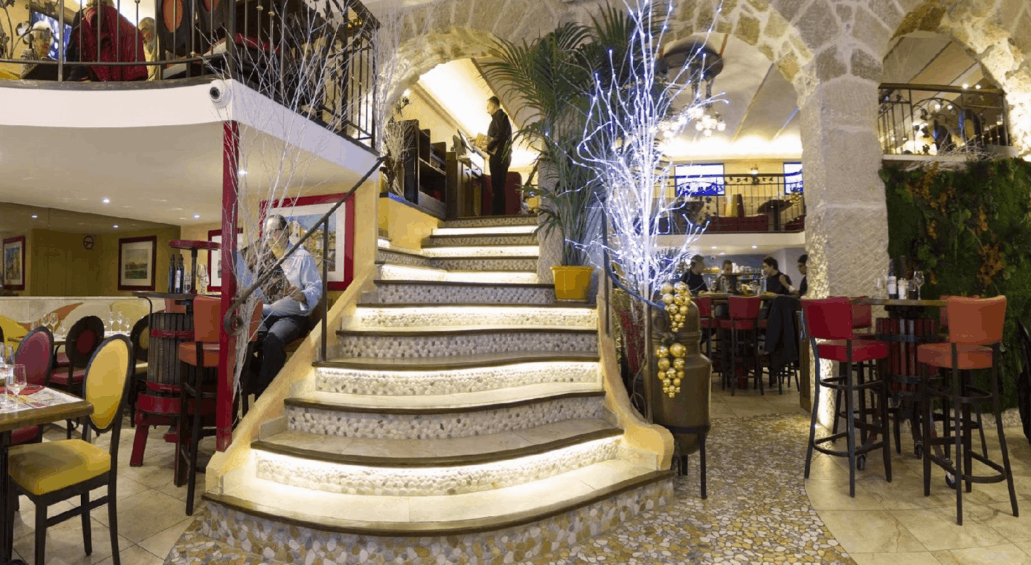 Restaurant with Mediterranean specialties