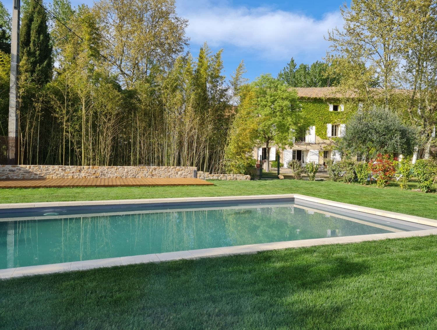 Grande maison de campagne avec piscine 