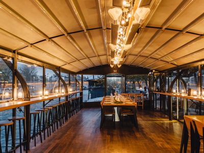 Péniche Restaurant extérieur Rive Droite