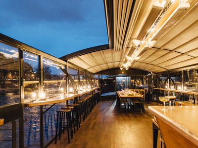 Péniche Restaurant extérieur Rive Droite