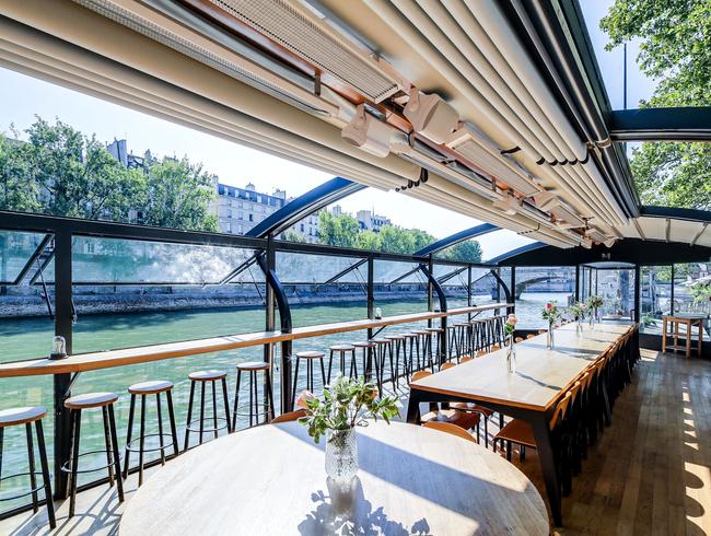 Péniche Restaurant extérieur Rive Droite
