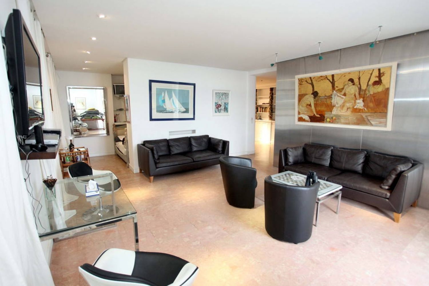 Appartement sur la Croisette avec vue sur la mer, à proximité du Palais des Congrès de Cannes