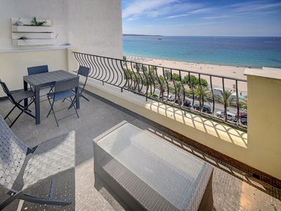 Modern Croisette Apartment with Terrace – Sea View, Events up to 30
