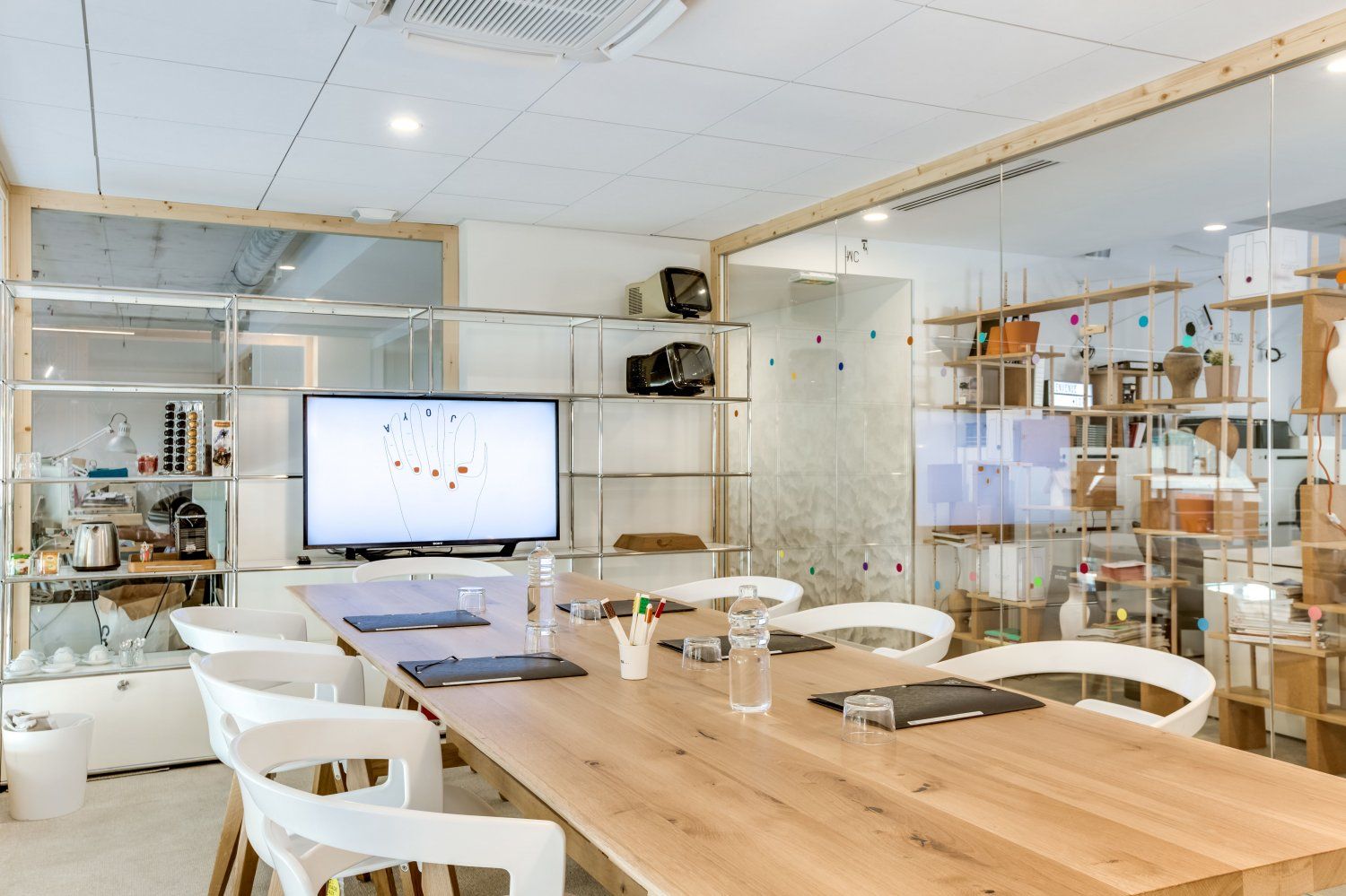 Salon vitré