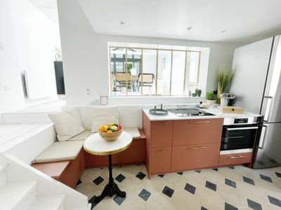 Villa Au Vesinet with garden and swimming pool