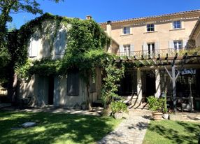 Guest house 400 m2 with garden, view of Mont Ventoux