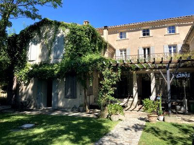 Guest house 400 m2 with garden, view of Mont Ventoux