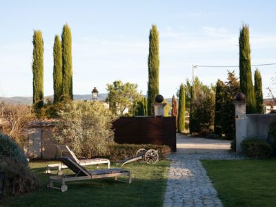 Guest house 400 m2 with garden, view of Mont Ventoux