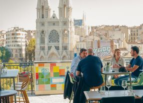 Unique Festive Rooftop