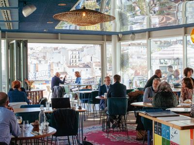 Unique Festive Rooftop