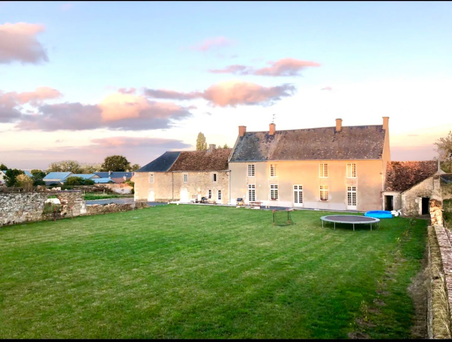 Renovated mansion