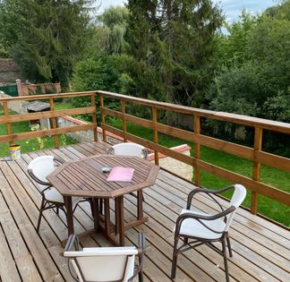 Beautiful house and terrace