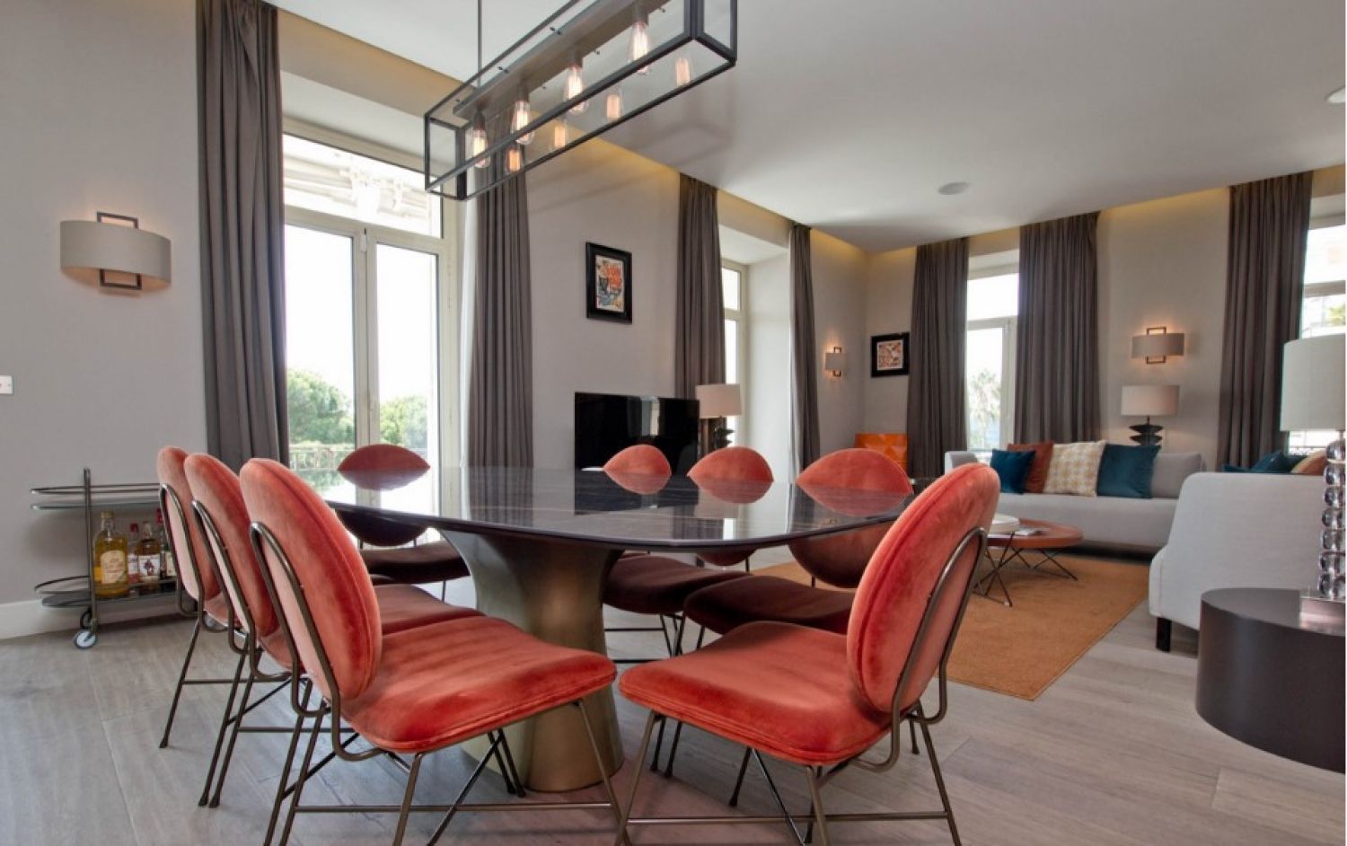 Élégant appartement avec vue sur la mer sur la Croisette pour des événements exclusifs à Cannes
