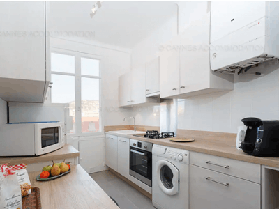 Sea-View Croisette Apartment Cannes – 2 Beds, Events up to 20 Guests