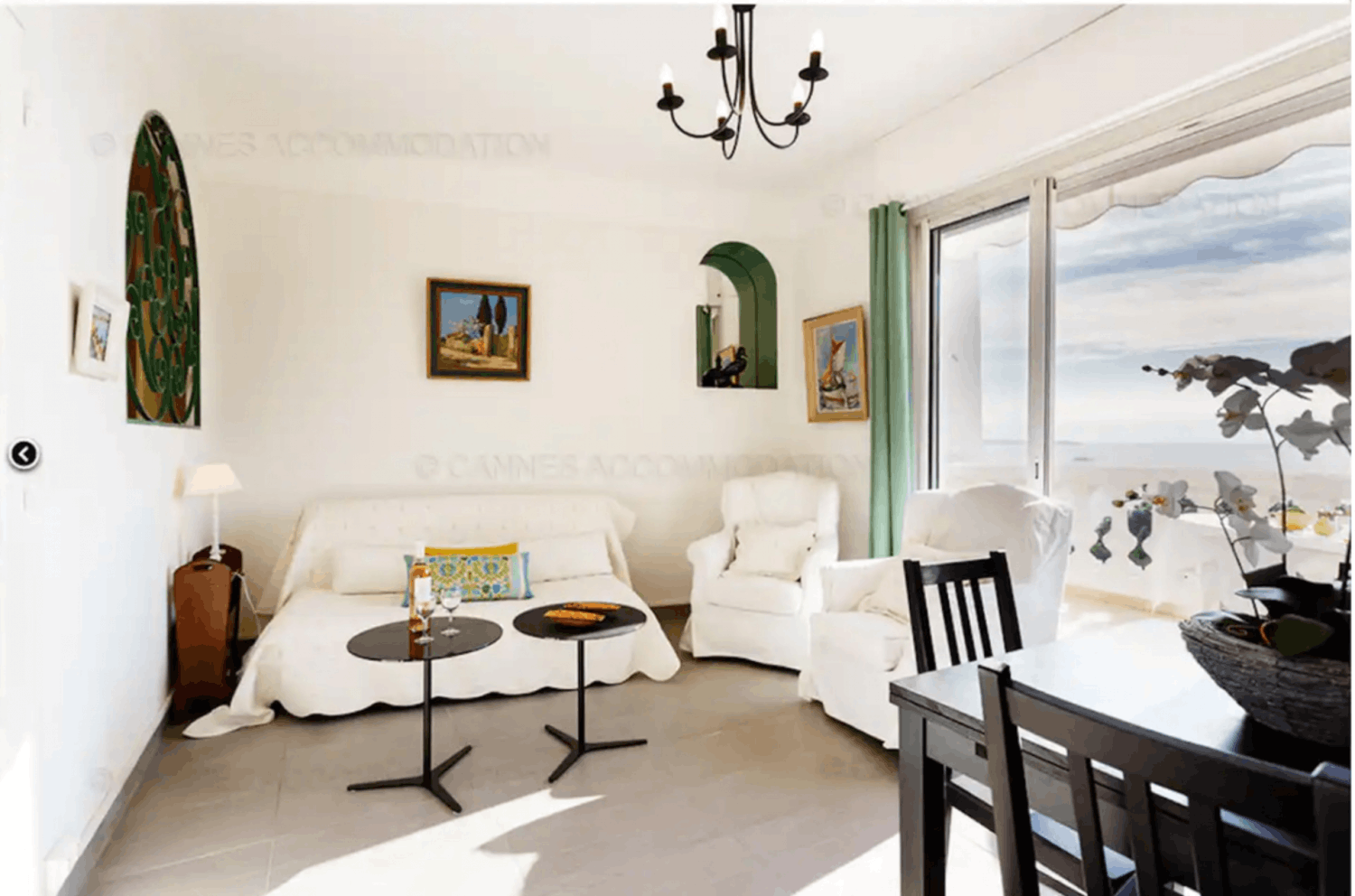 Sea-View Croisette Apartment Cannes – 2 Beds, Events up to 20 Guests