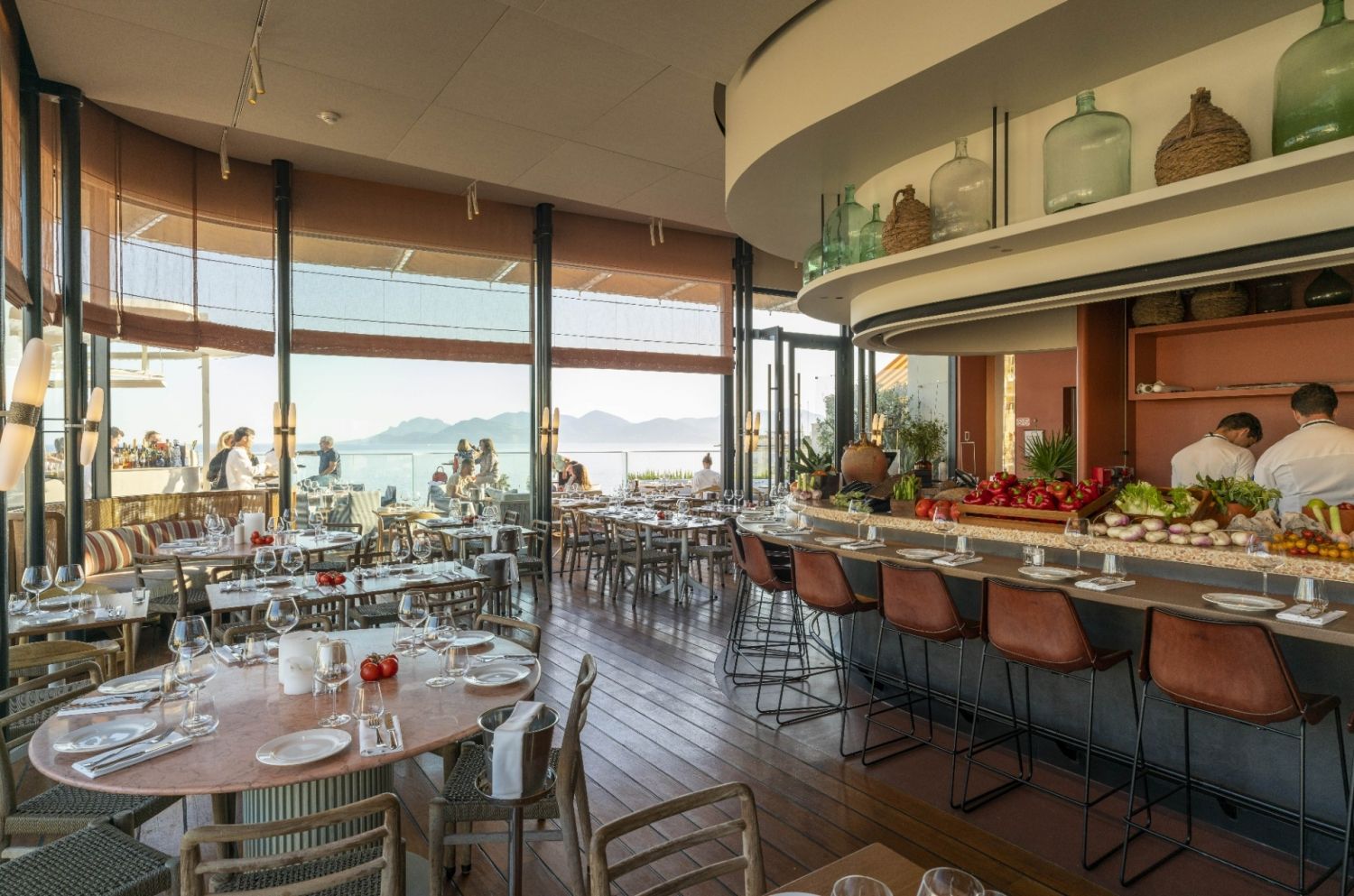 Rooftop avec vue sur la mer au Suquet pour des événements
