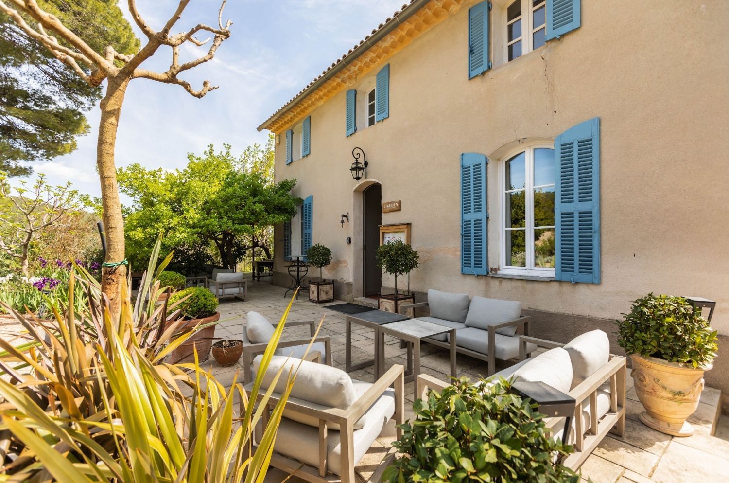 Jardin Secret et ses terrasses en restanque