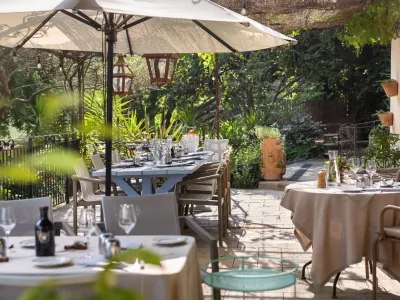 Secret Garden and its terraces