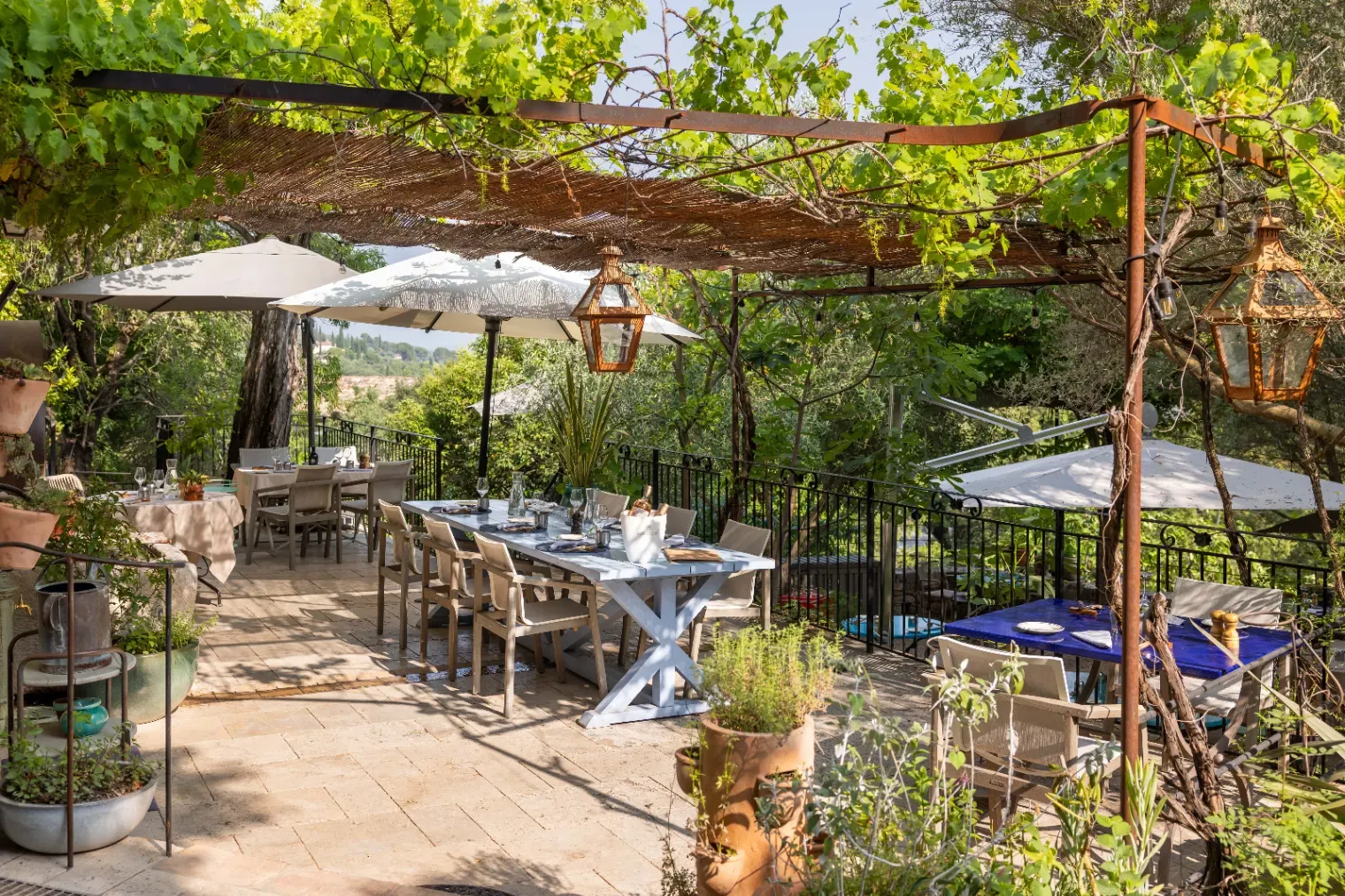 Jardin Secret et ses terrasses en restanque