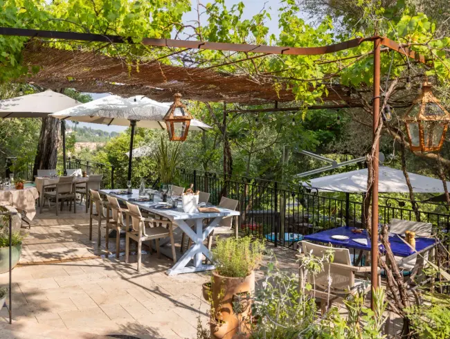 Jardin Secret et ses terrasses en restanque