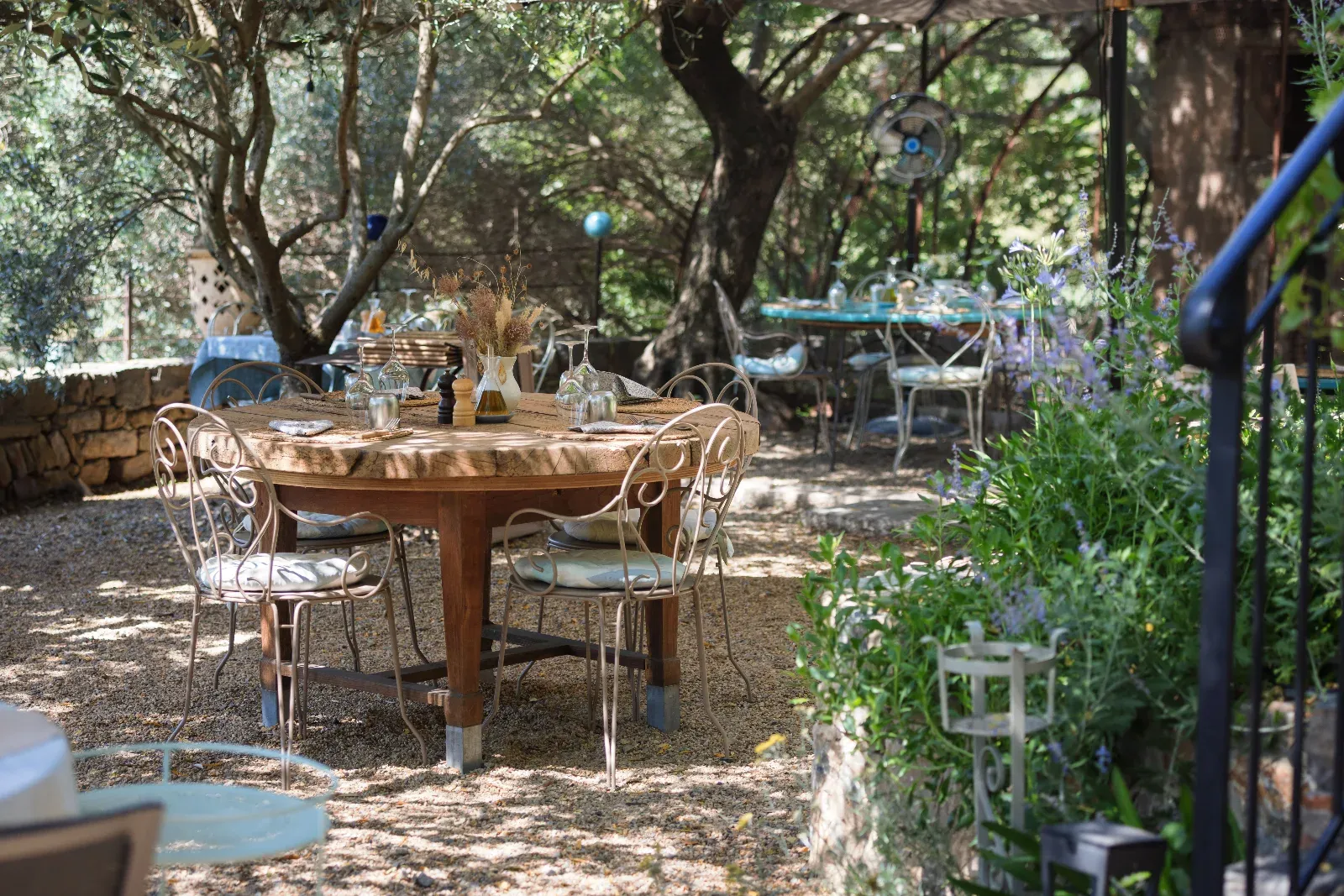 Jardin Secret et ses terrasses en restanque