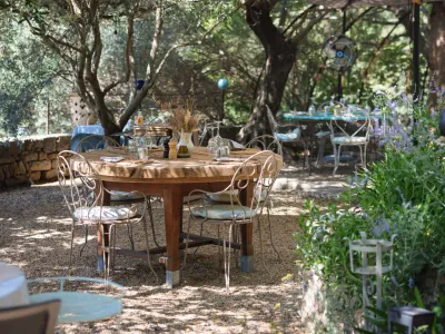 Secret Garden and its terraces