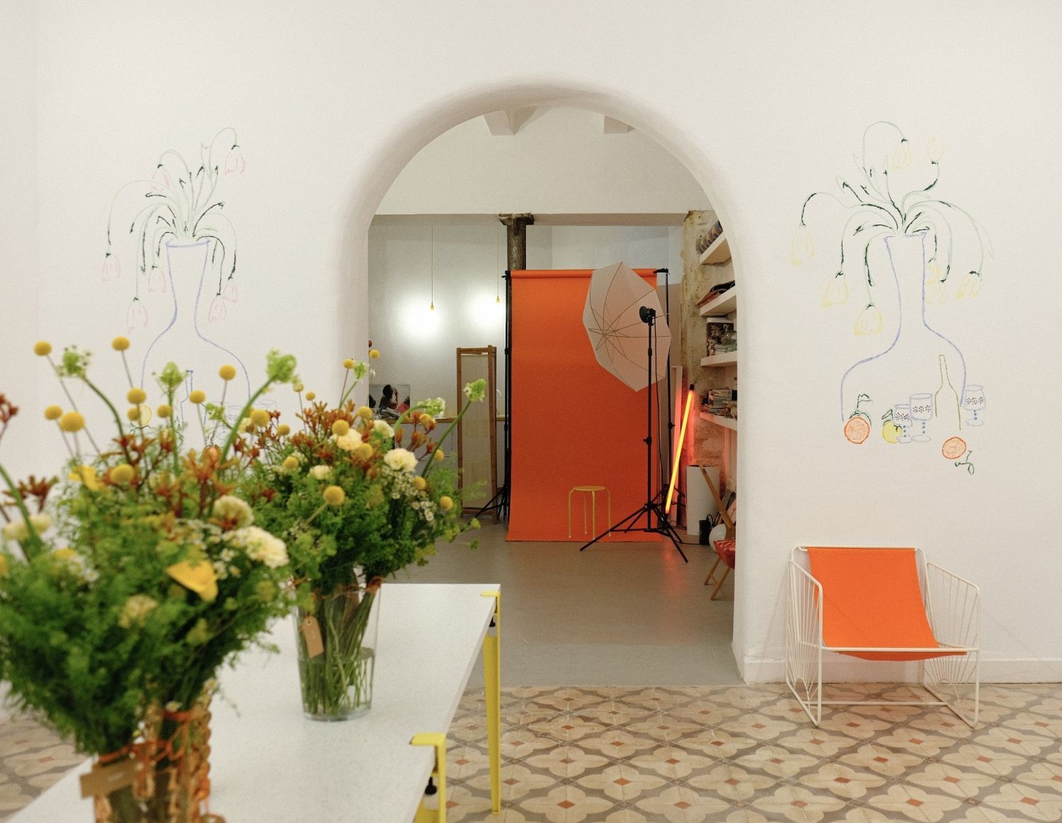 Galerie d'art atypique 68m2
