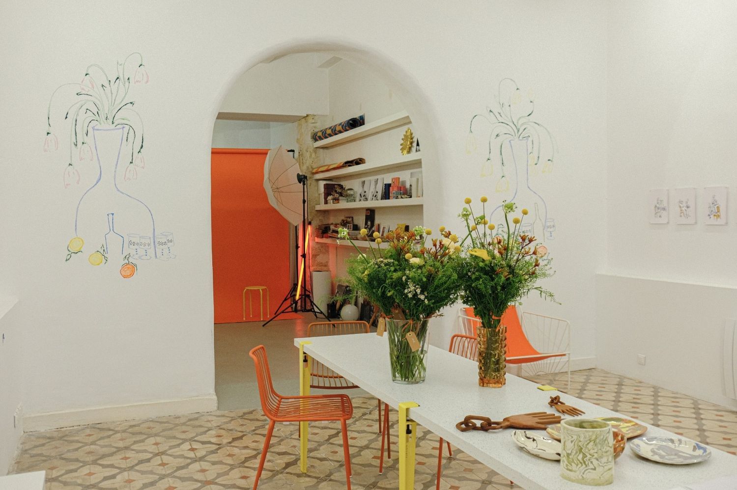 Galerie d'art atypique 68m2