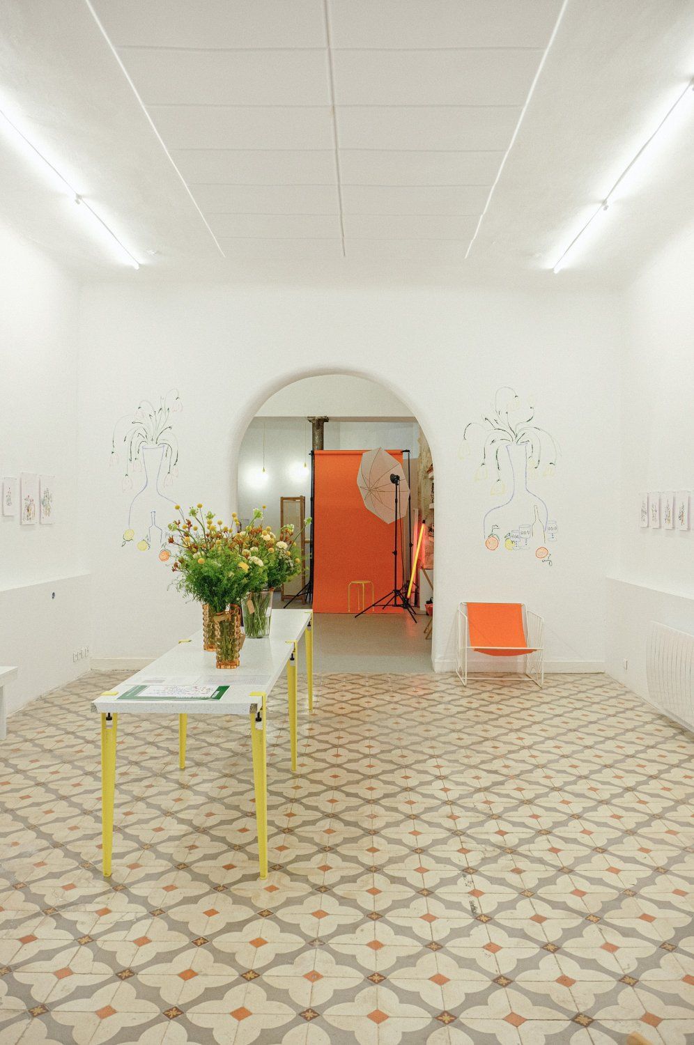 Galerie d'art atypique 68m2