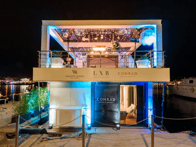 Luxury Houseboat Penthouse in Cannes – Rooftop, Events up to 120 Guests