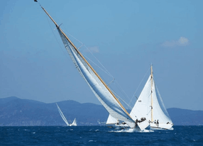 Vintage Racing Yacht