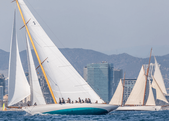 Vintage Racing Yacht