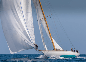 Vintage Racing Yacht