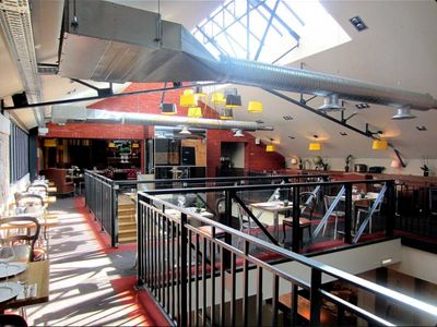 Italian decorative room on two levels