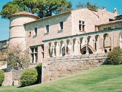 Castle on the heights of Cannes