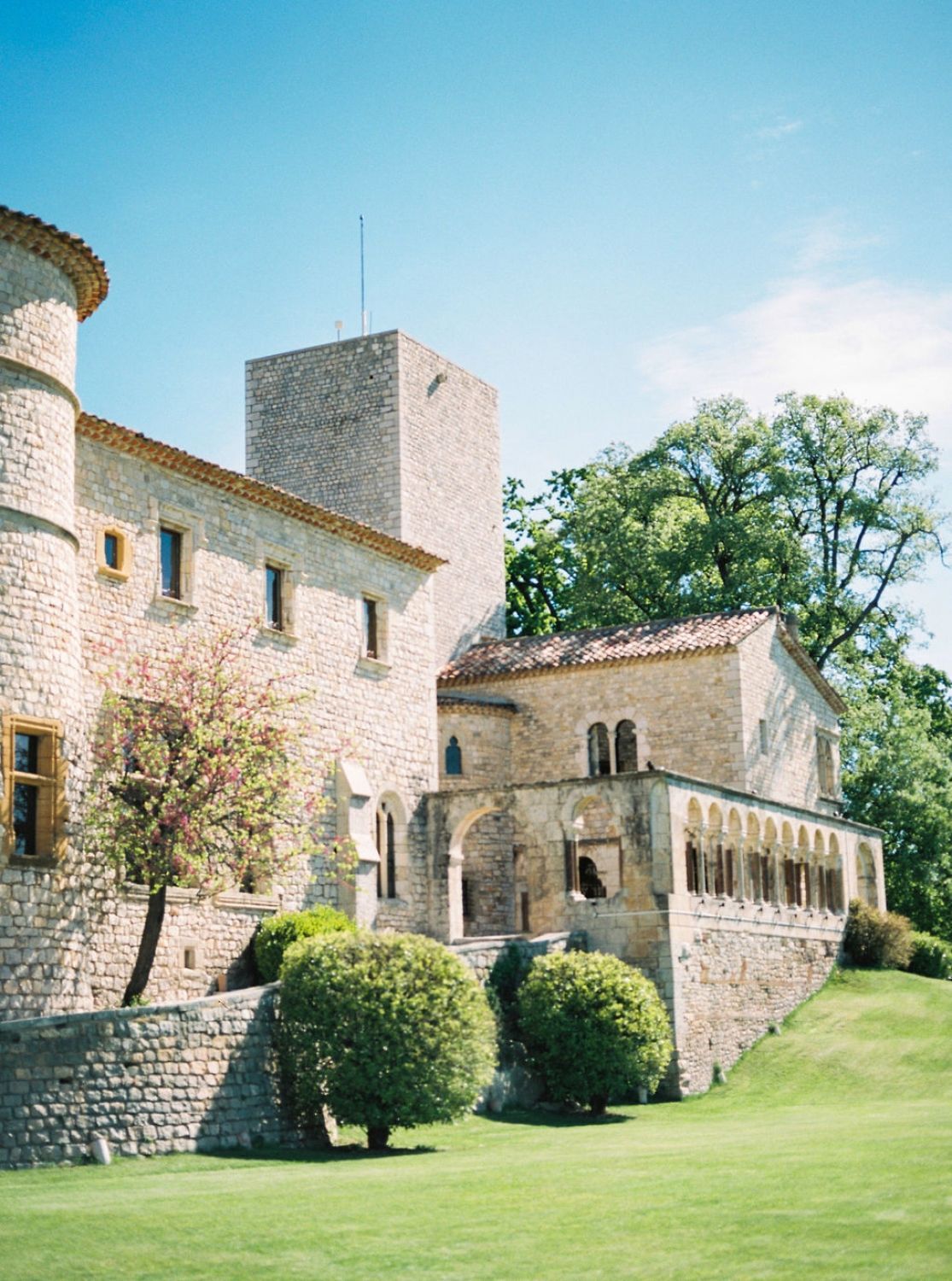 Château sur les hauteurs de Cannes