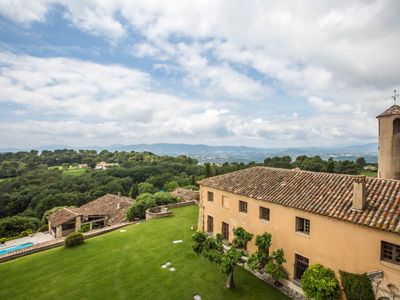 Castle on the heights of Cannes