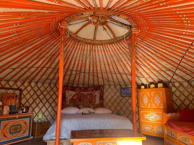 Chalet and yurt nature area