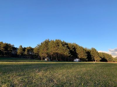 Chalet and yurt nature area