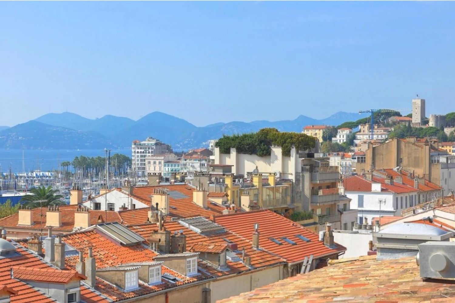 Modern Cannes Penthouse Near Croisette – City View, Events up to 25