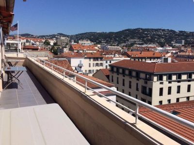 Modern Cannes Penthouse Near Croisette – City View, Events up to 25