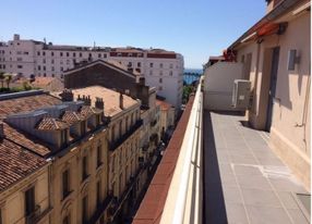 Penthouse with a nice city view close to La Croisette