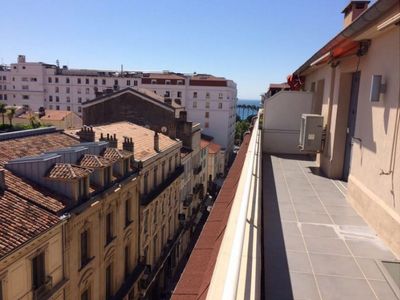 Modern Cannes Penthouse Near Croisette – City View, Events up to 25